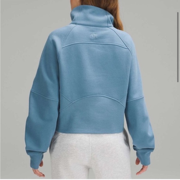 Lululemon Scuba Oversized Funnel Neck, M/L, Utility Blue - Picture 2 of 7
